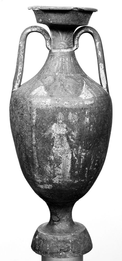 Apulian Polychrome Amphora by White Saccos Kantharos Group