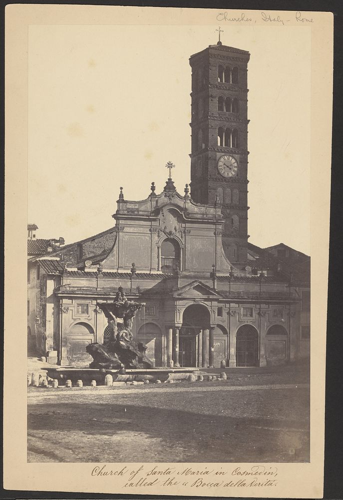 Church of Santa Maria in Cosmedin by Robert Macpherson
