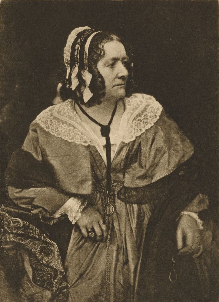 Mrs Anna (Brownwell Murphy) Jameson by Hill and Adamson and James Craig Annan