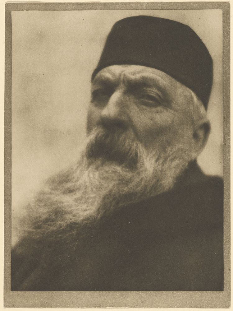 Portrait of Auguste Rodin by Alvin Langdon Coburn