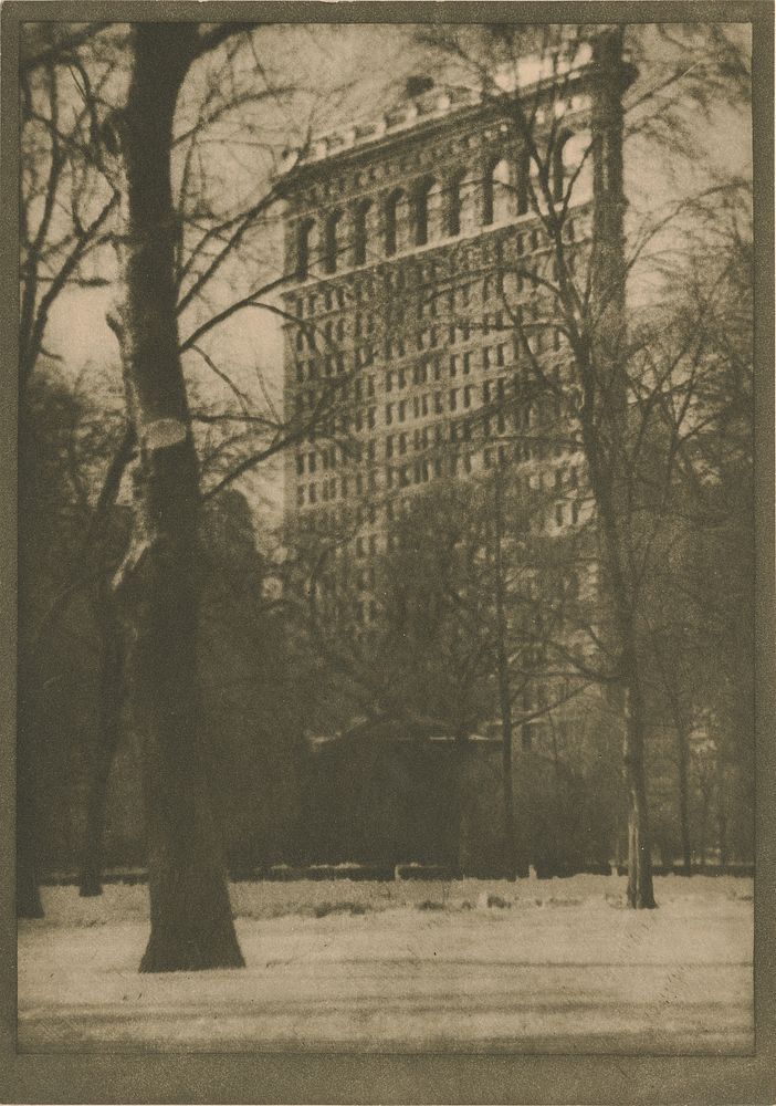 The Flat Iron Building, New York City by Alvin Langdon Coburn
