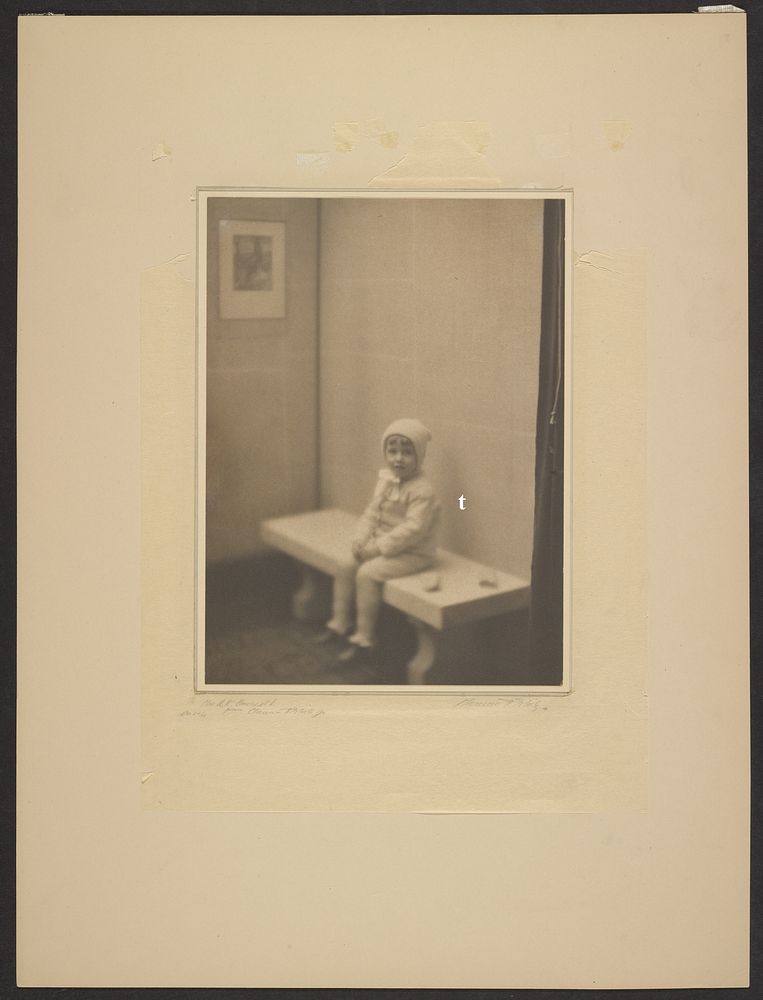 Portrait of the Son of Clarence H. White by Clarence H White