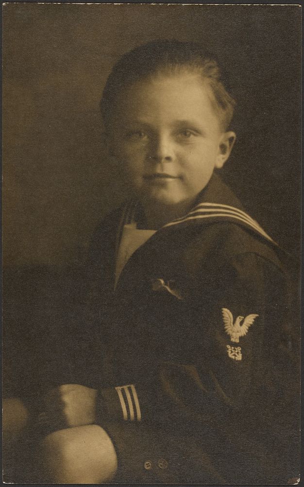 Child in Sailor Outfit by Louis Fleckenstein