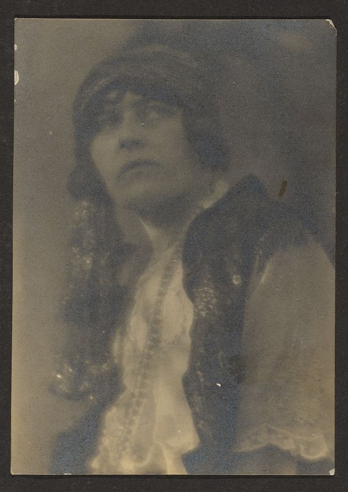 Portrait of a Woman Dressed as a Gypsy by Louis Fleckenstein