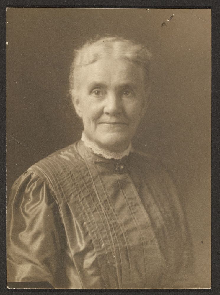 Portrait of an Older Woman with Lace Collar by Louis Fleckenstein
