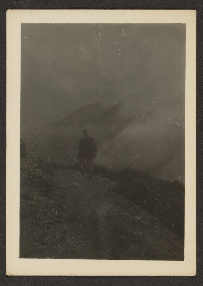 Man on Hillside by Louis Fleckenstein