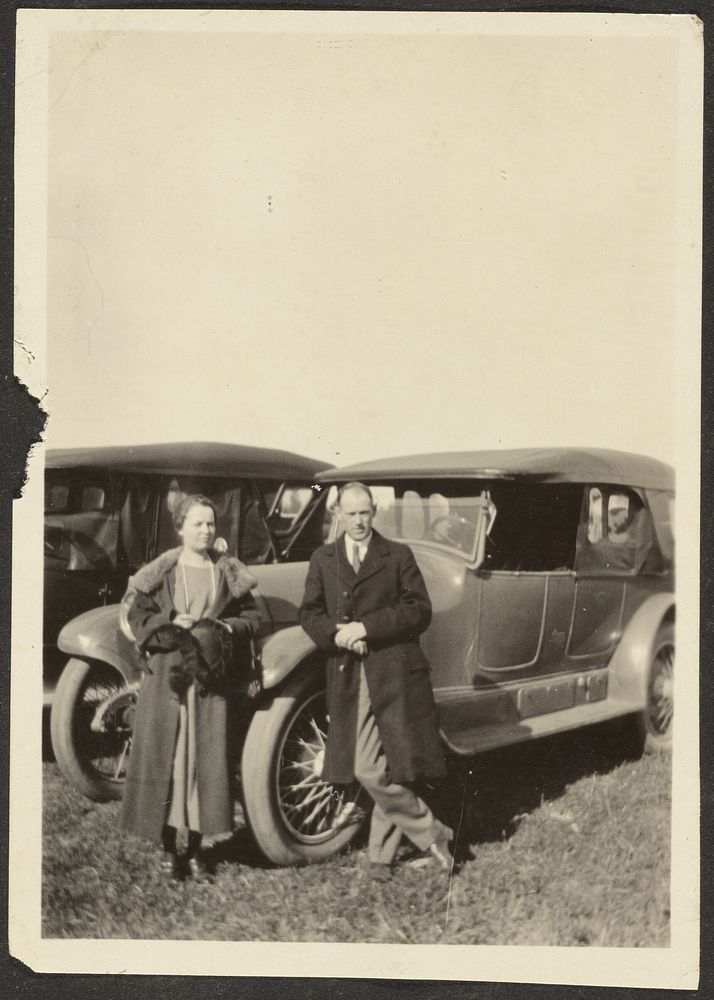 Couple and a Car by Louis Fleckenstein