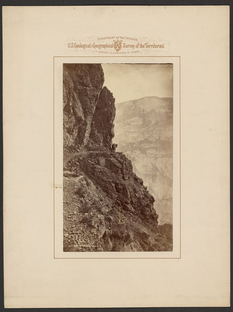 Trail in the San Juan Mountains by William Henry Jackson