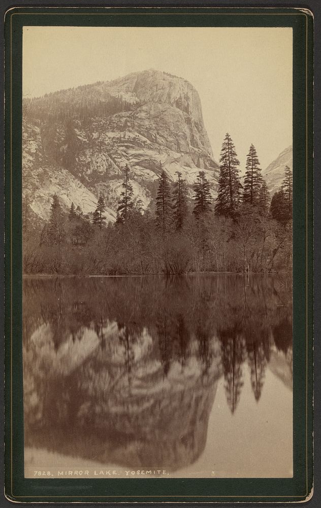 Mirror Lake. Yosemite. by William Henry Jackson