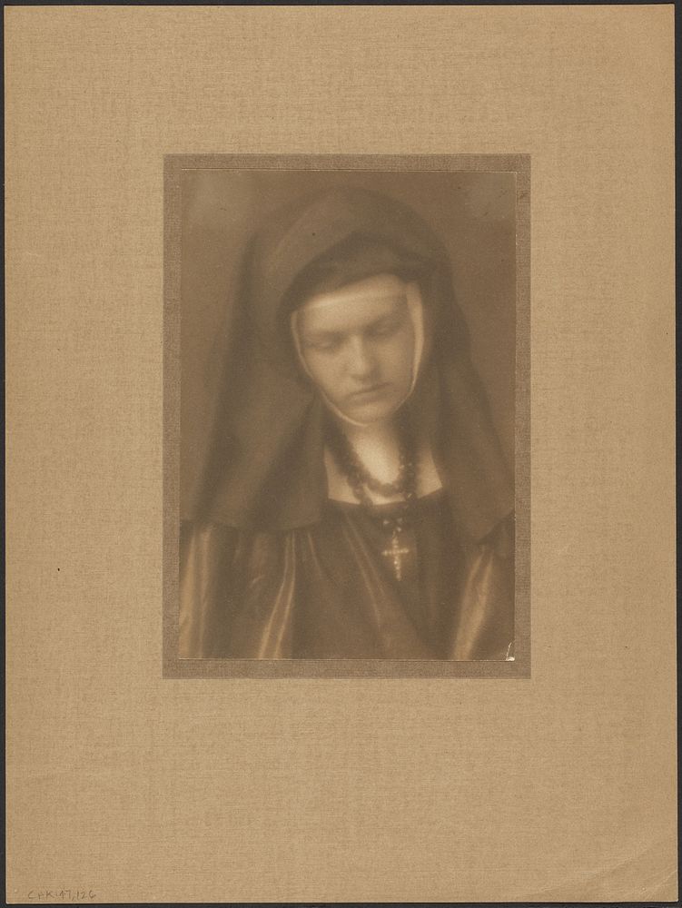 Portrait of a Nun by Louis Fleckenstein