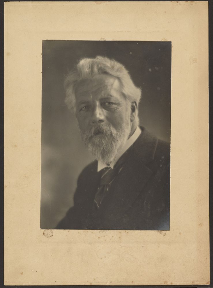 Portrait of a Man with Goatee by Louis Fleckenstein