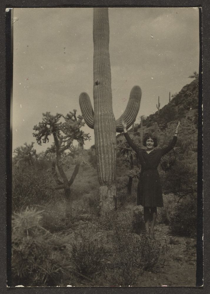 Florence and Cactus by Louis Fleckenstein