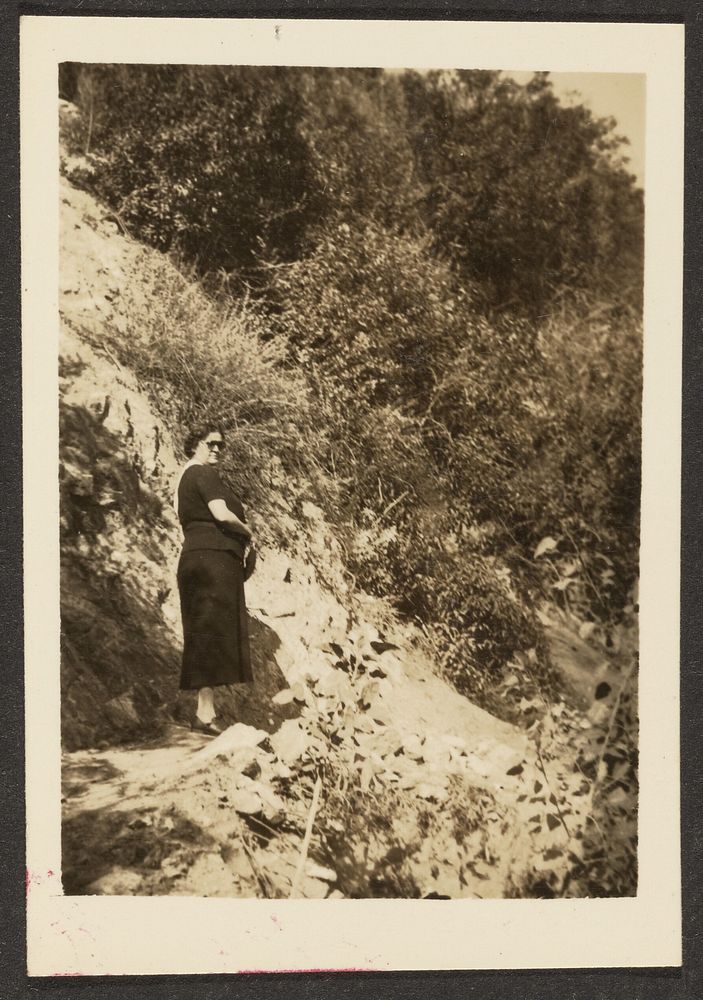 Woman on Hillside by Louis Fleckenstein
