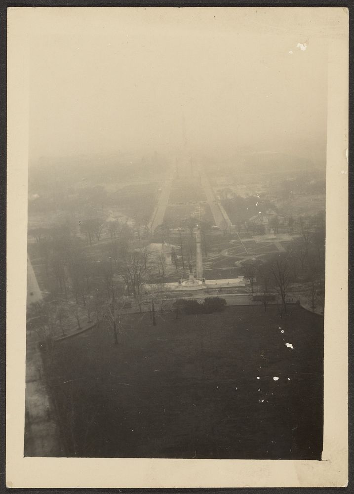 View of the Dome of the Capital from Washington Monument by Louis Fleckenstein