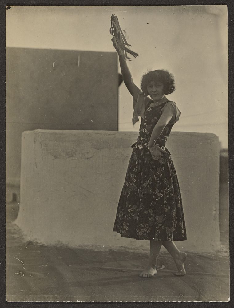 Florence Dancing on Roof by Louis Fleckenstein