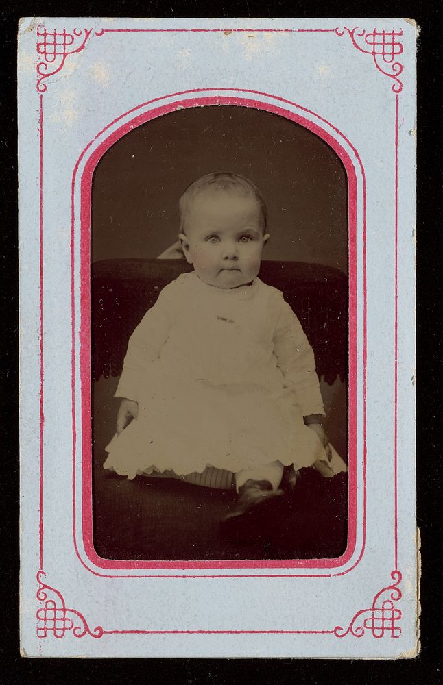 Portrait of a Seated Baby