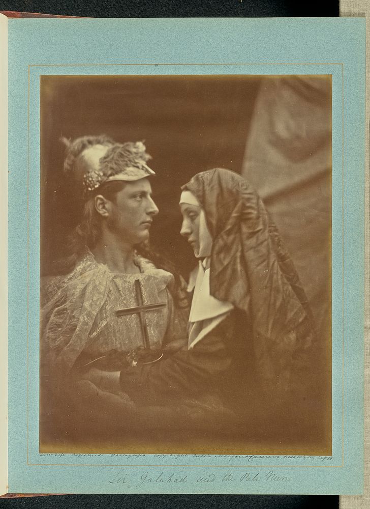 Sir Galahad and the Pale Nun by Julia Margaret Cameron