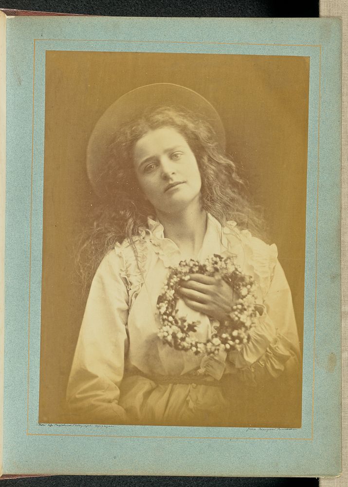 "For I'm to be Queen of the May, Mother, I'm to be Queen of the May" by Julia Margaret Cameron
