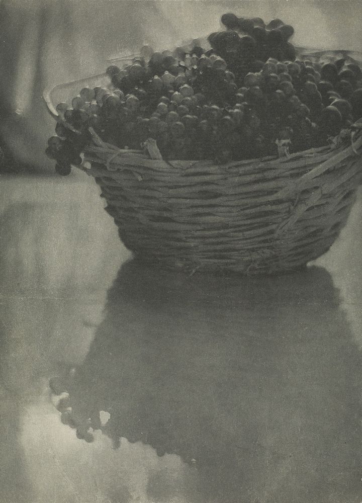 Still Life with Grapes by Baron Adolf de Meyer