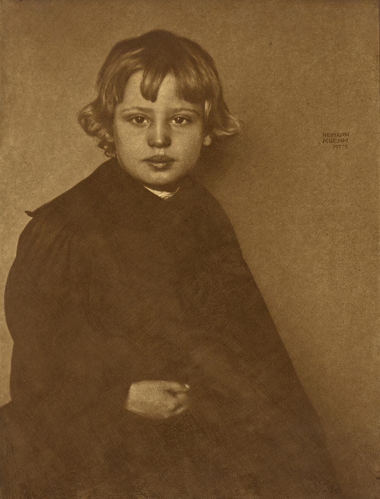 Portrait of Walther Kuehn by Heinrich Kühn