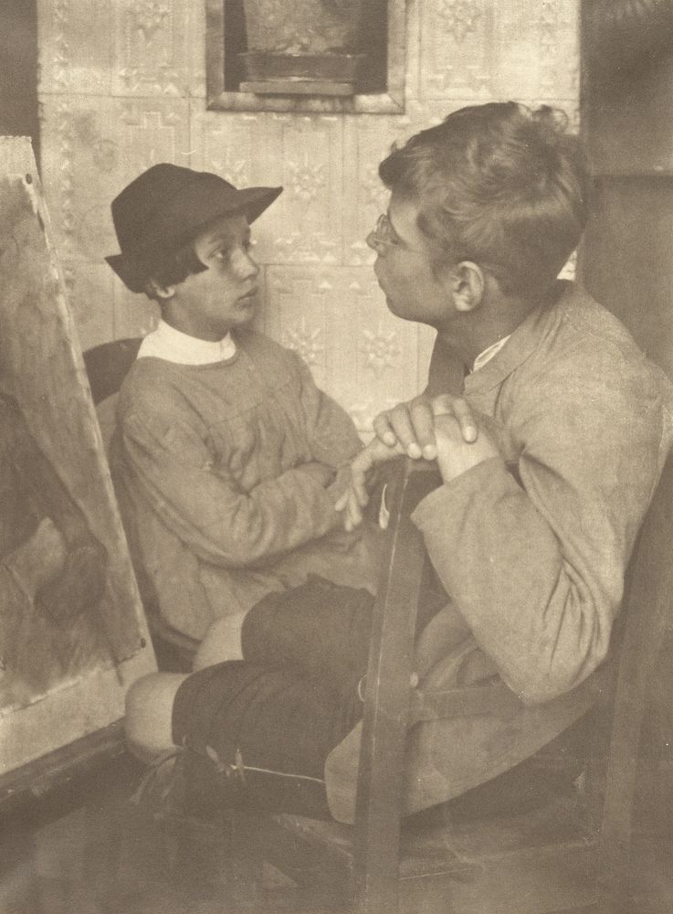 The Artist's Children by Heinrich Kühn