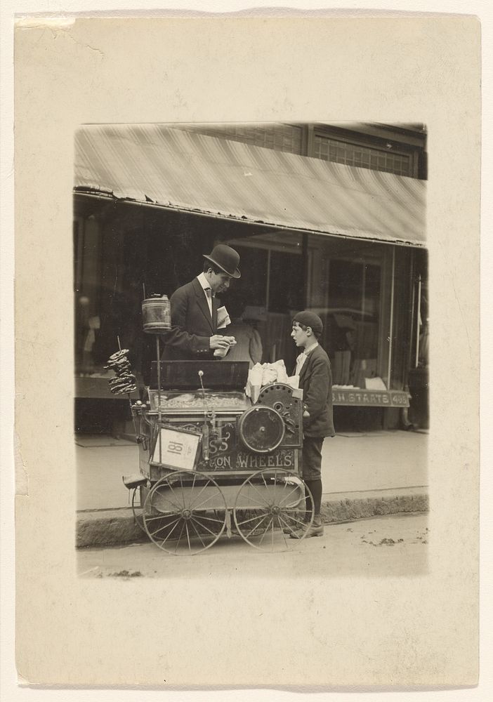 Eleven Year Old Peanut Vendor, Delaware by Lewis W Hine