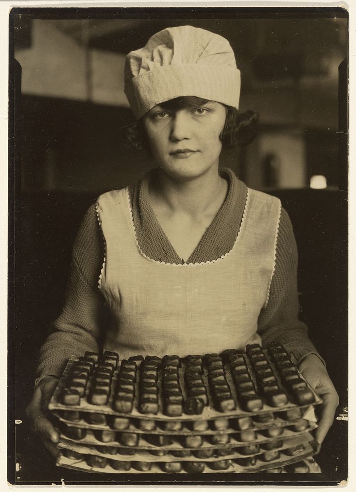 Candy Maker, N.Y. City by Lewis W Hine