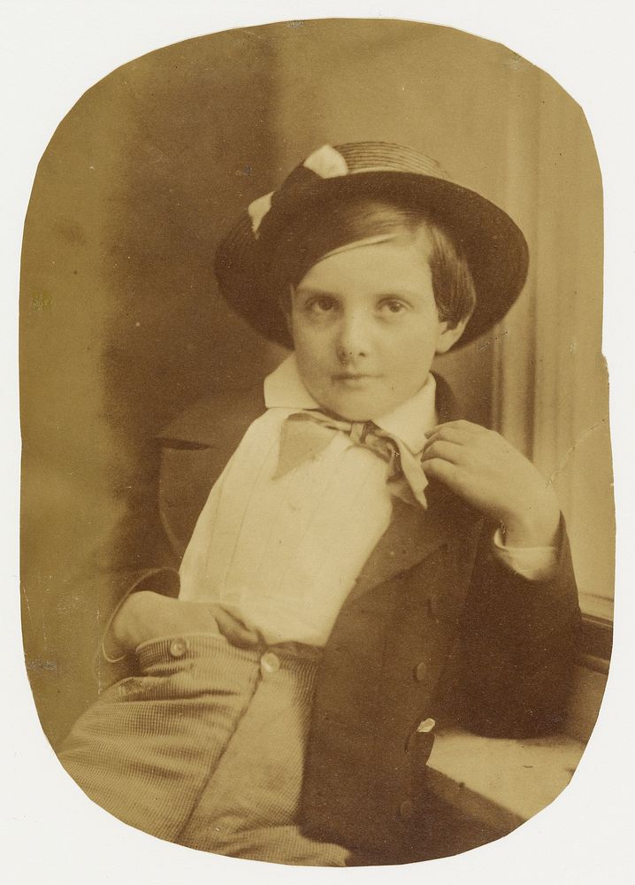 Portrait of a Young Boy by Oscar Gustave Rejlander