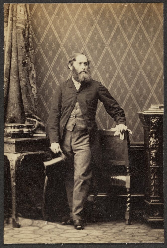 Portrait Man Camille Silvy | Free Photo - rawpixel