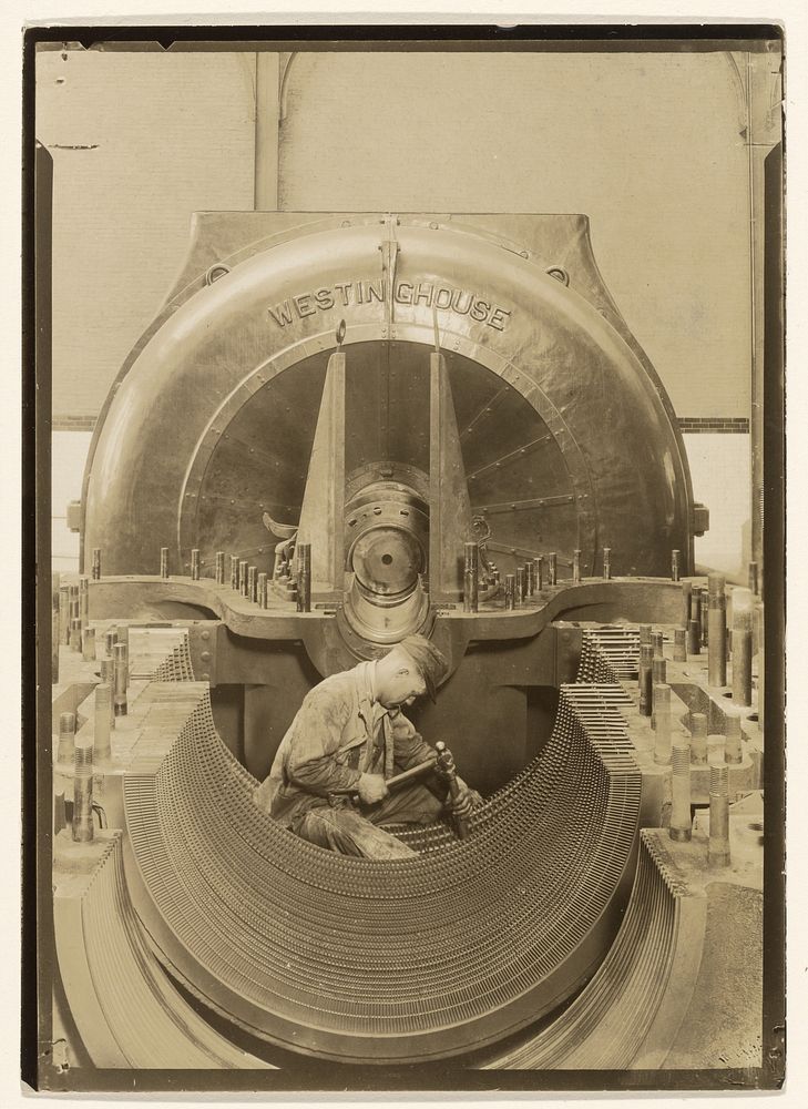 The Heart of the Turbine by Lewis W Hine