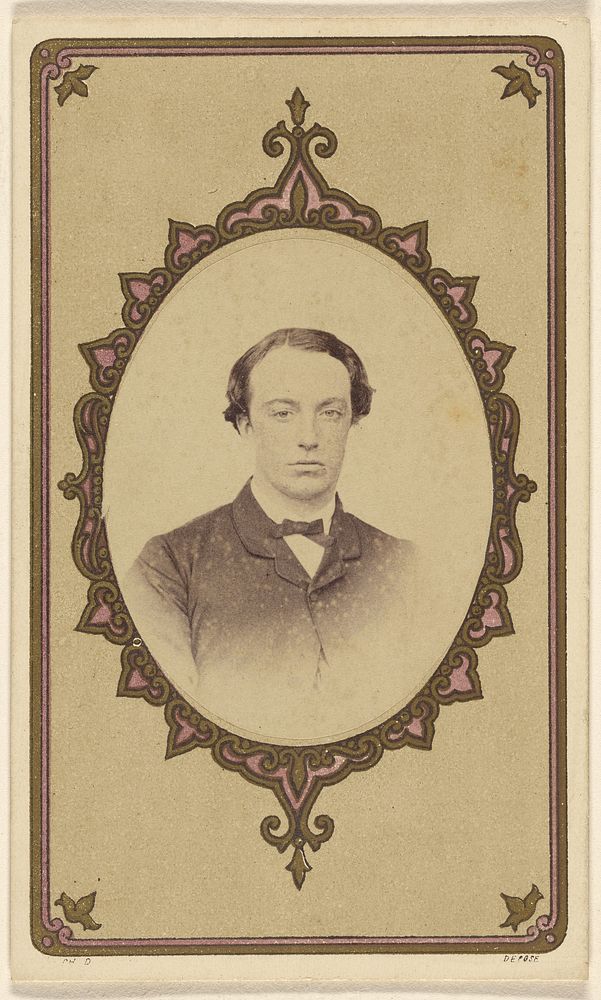 Unidentified French male by Charles Dauvois