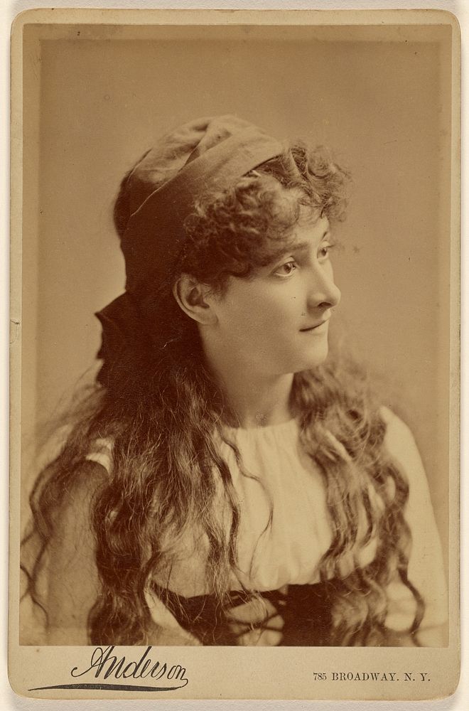 Margret Mather as (---illeg.) in Leah, the Foresaken by Anderson