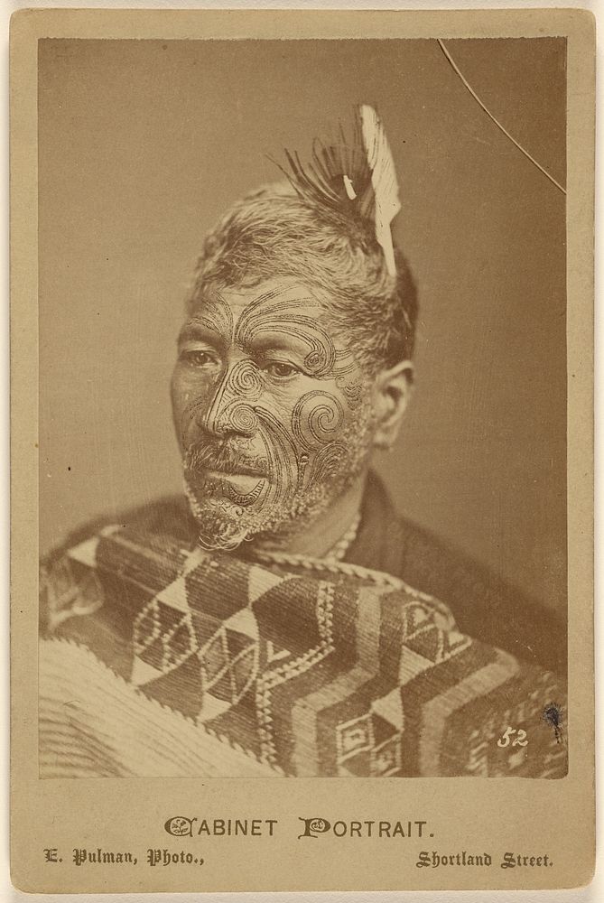 Hati Wira Takahi Bay of Islands. [Māori chief, Ngapuhi] by E Pulman