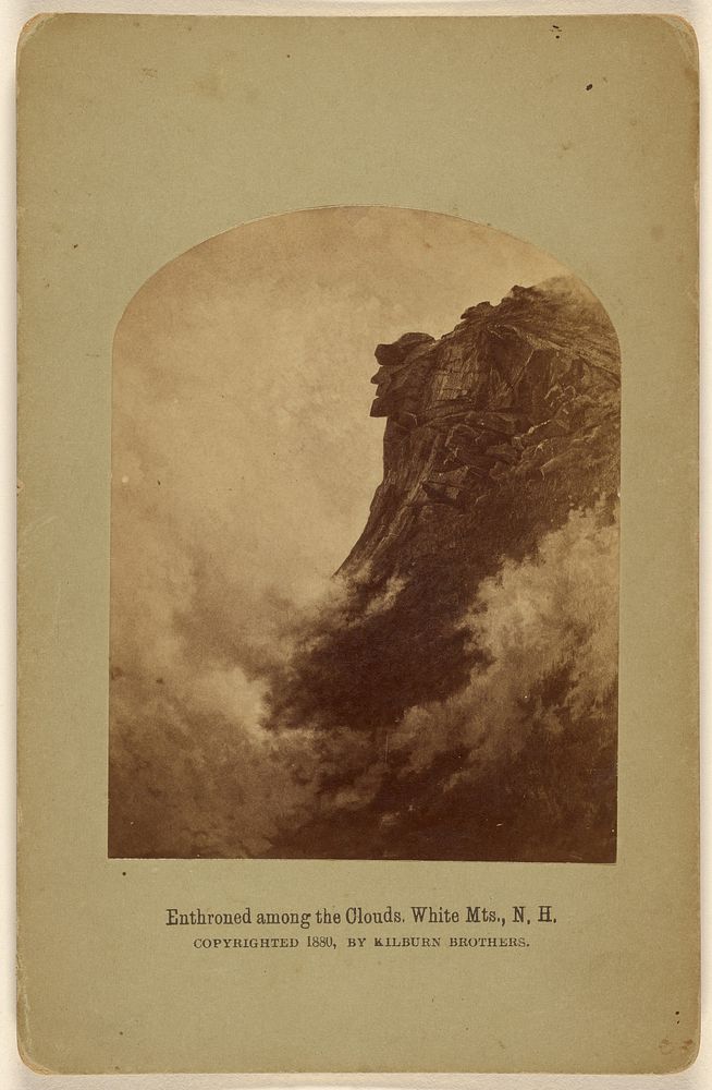 Enthroned among the Clouds, White Mts., N.H. by Benjamin West Kilburn