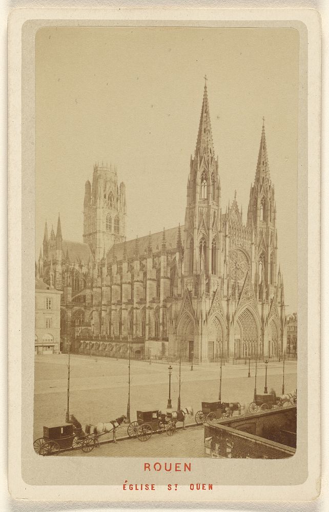 Rouen. Eglise St. Ouen. by Le Comte