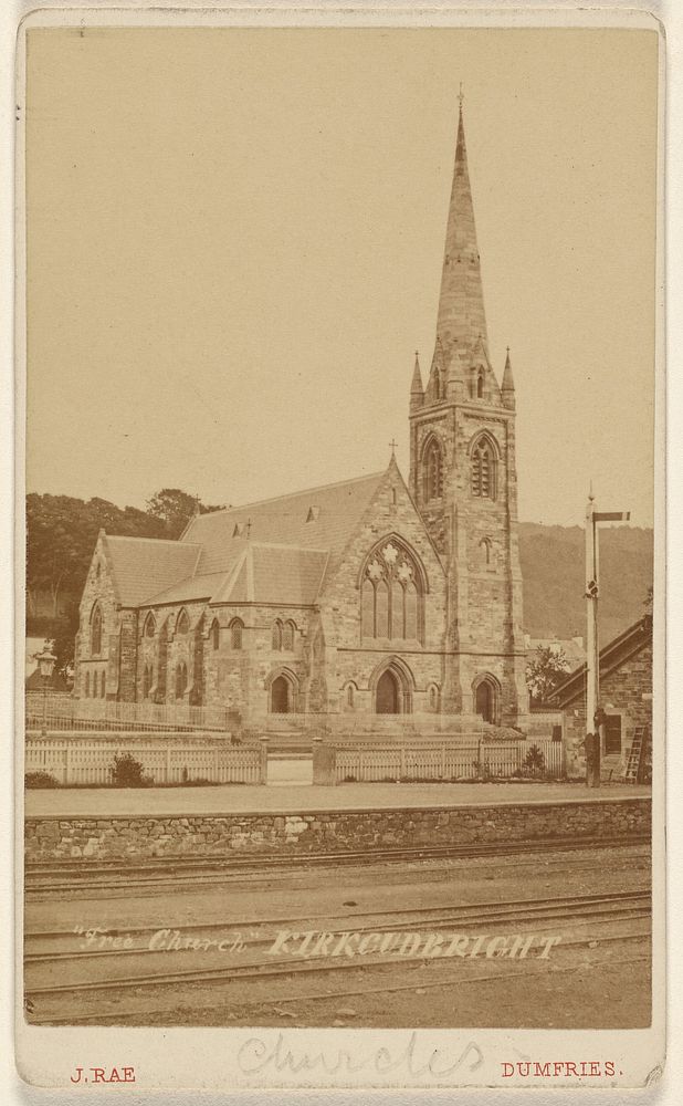 "Free Church" Kirkcudbright by J Rae