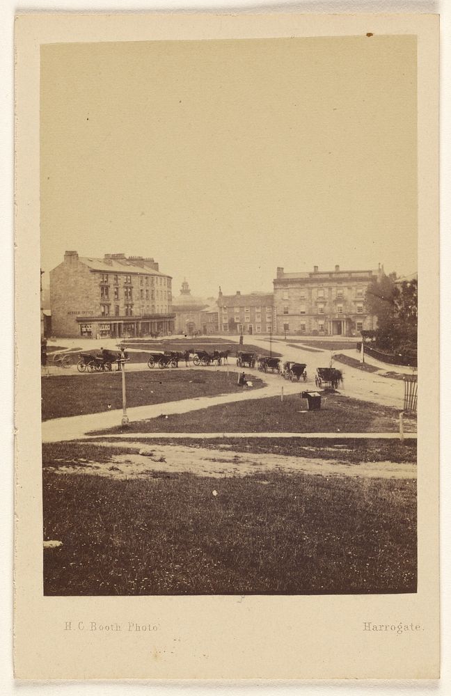 The View Harrogate Oct. 1, 1865 by H C Booth