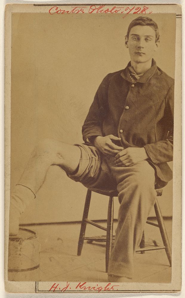 W.J. Knight [Civil War victim] by William H Bell