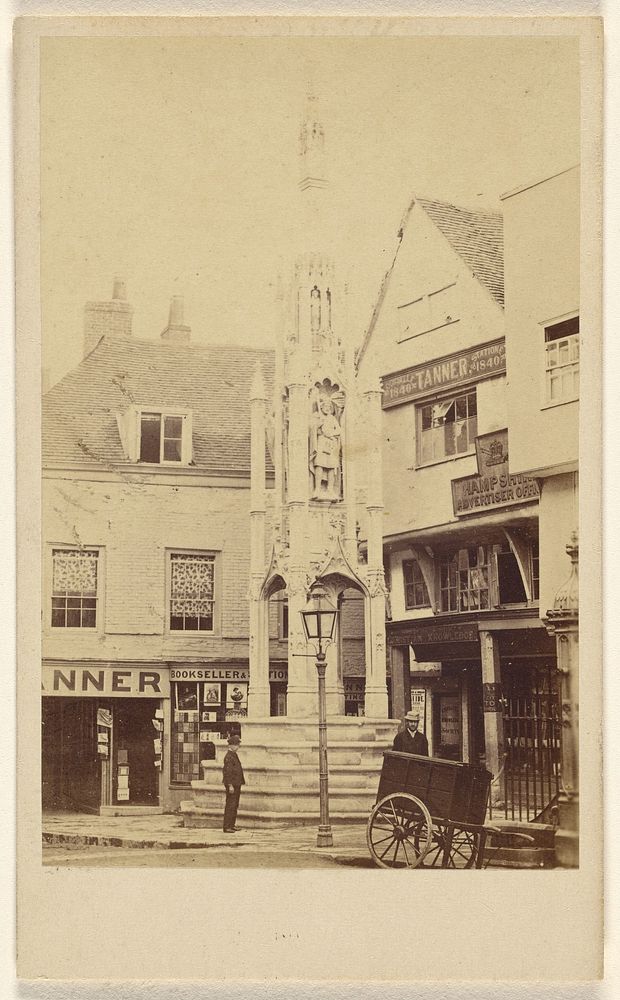 The Town Cross - Winchester 23 Dec. 1865 by H Larmer
