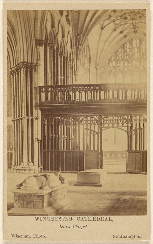 Winchester Cathedral, Lady Chapel by S J Wiseman
