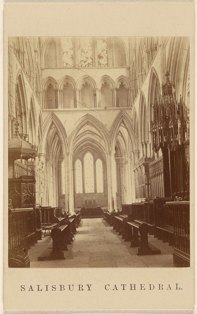 Salisbury Cathedral. Choir.