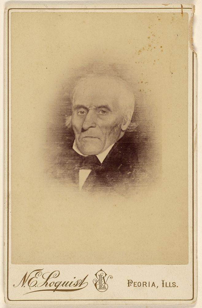 Portrait of Nathaniel Aiken painted by Joseph Chandler, c. 1840 by N E Loquist