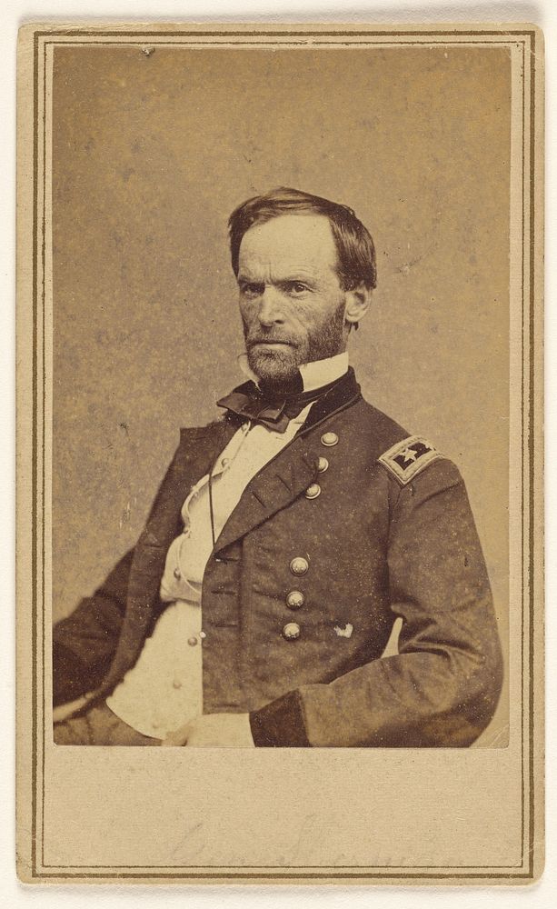 [General William Tecumseh] Sherman by Edward and Henry T Anthony and Co