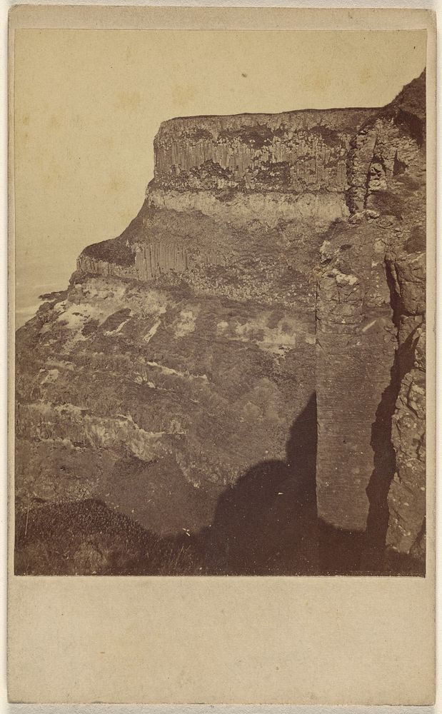 Ireland. Series of views at and naer the Giant's Causeway, Co. Antrim. Pleaskin Head. Shewing the largest…
