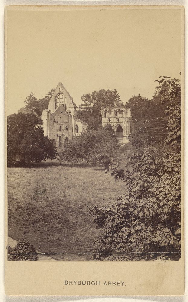 Dryburgh Abbey. by John Lennie