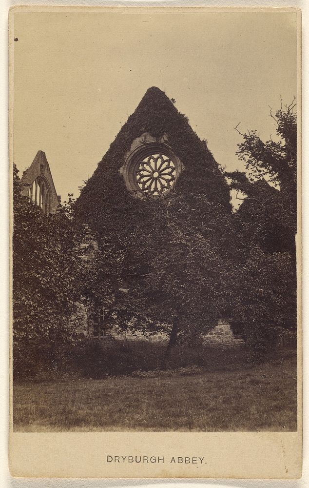 Dryburgh Abbey. by John Lennie