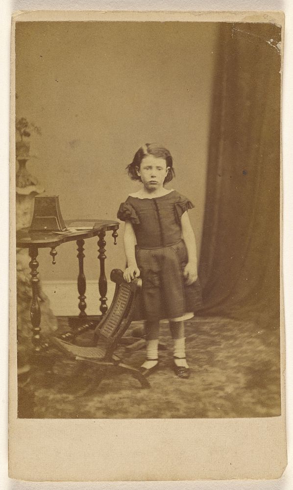 D.A. Totter [little girl, standing] by I Clarke