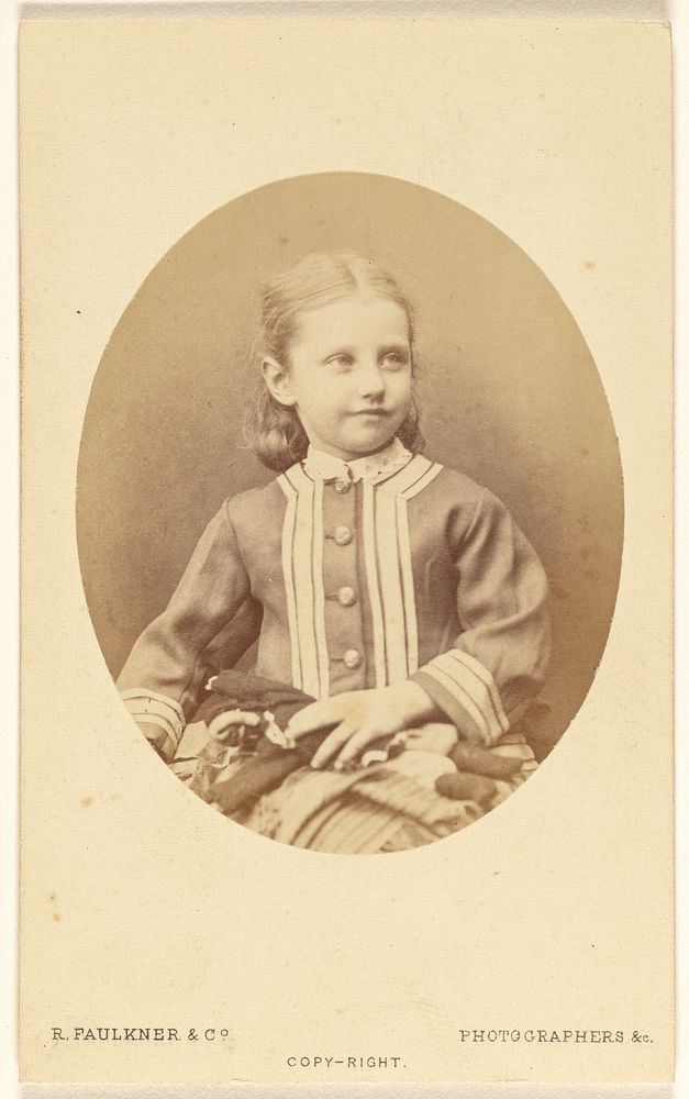 Mabel, aged 5. by Robert Faulkner and Co