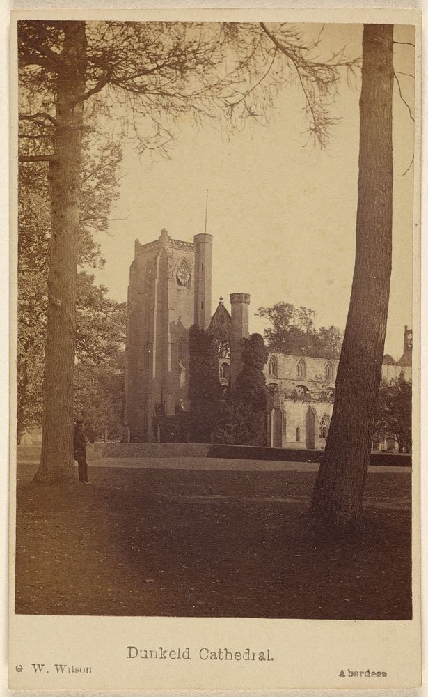 Dunkeld Cathedral. by George Washington Wilson