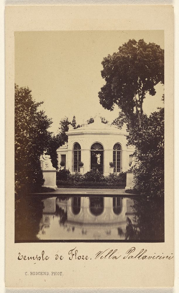 Temple de Floze. Villa Pallavicini. by C Hodcend